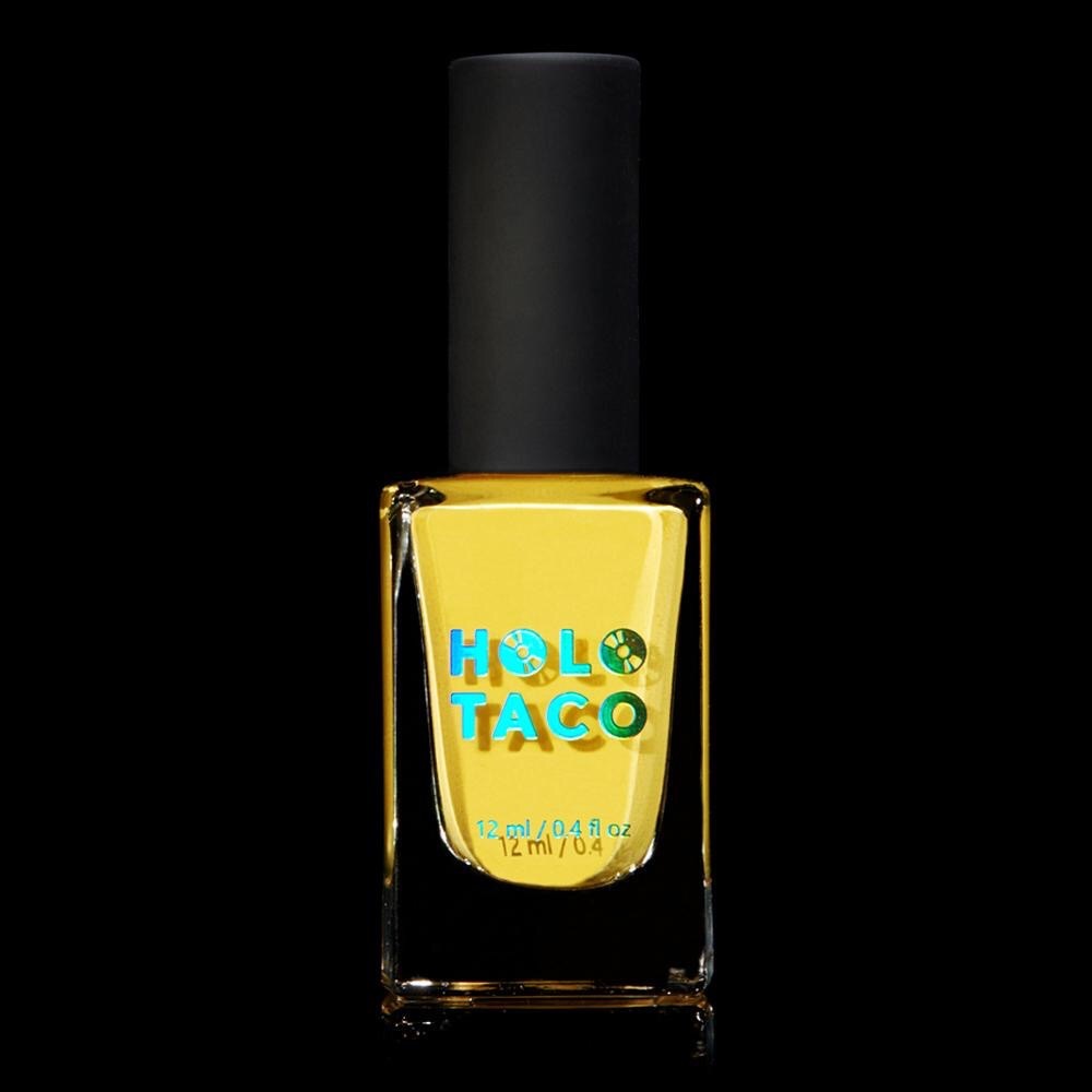Holo Taco Banana Hacks Yellow Nail Polish